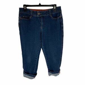 Coldwater Creek Women's Size 10 Capri Jeans Denim Stretchy